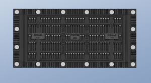 Outdoor full-color soft module 