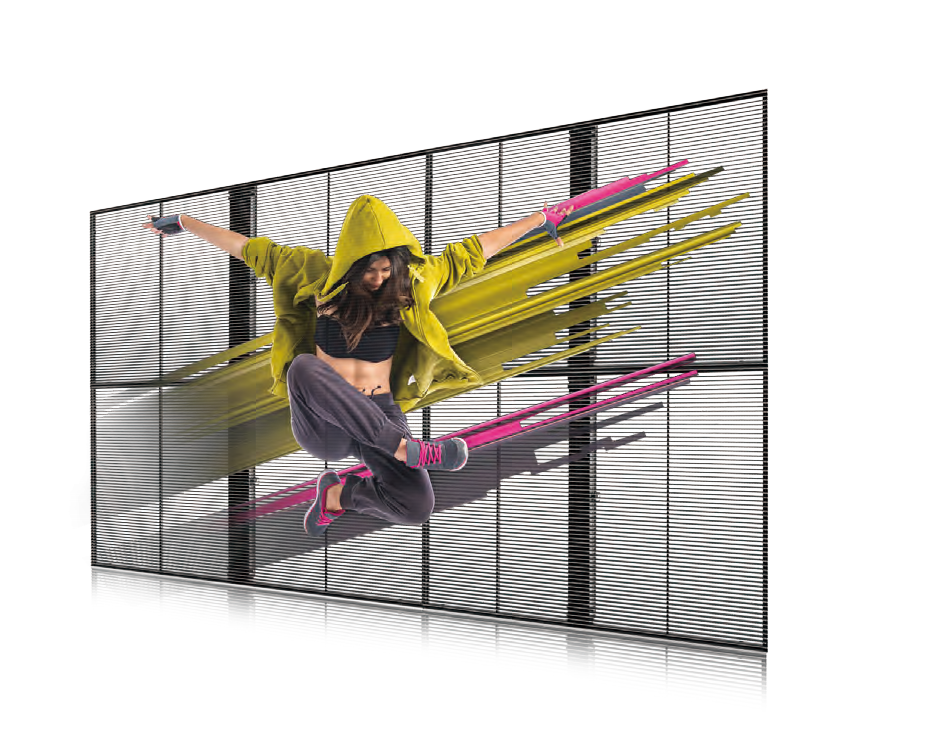 Transparent LED screen