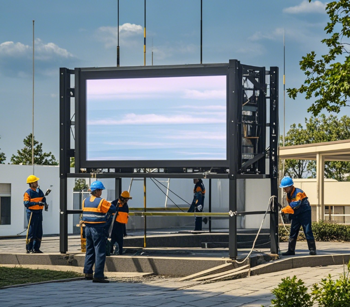 outdoor advertising led display screen