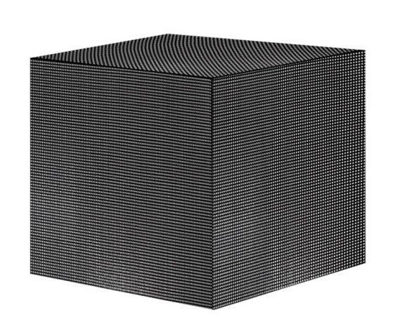 High Definition Clear Full Color Cube Screen