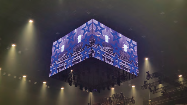 Transparent LED screen